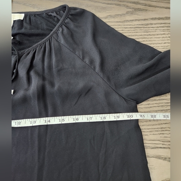 Michael Kors Blouse Womens 8 Black - Picture 8 of 9